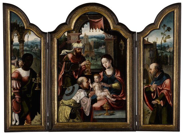 Adoration of the Magi by Pieter Coecke van Aelst