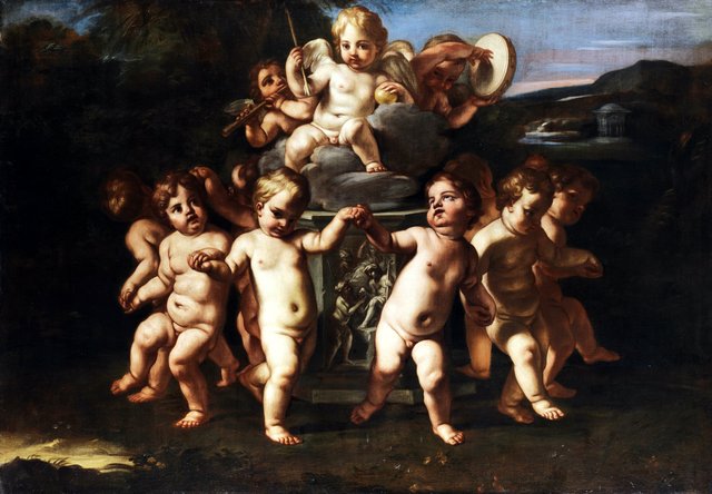 Der Triumph Amors by Carlo Cignani