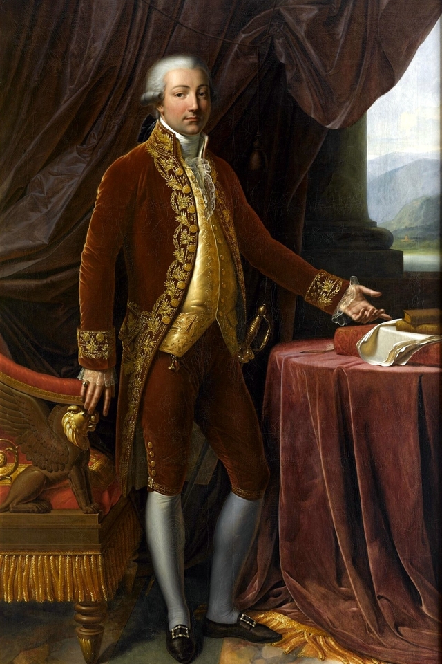 Portrait posthume de Charles Marie Bonaparte (1746-1786) by Anne-Louis Girodet