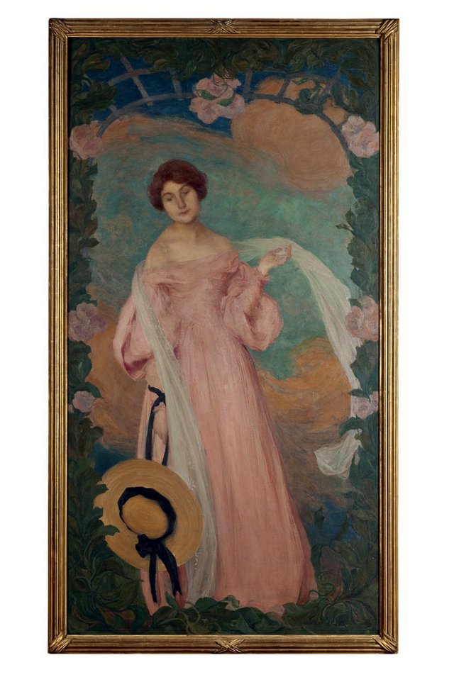 The Waiting by Edmond Aman-Jean
