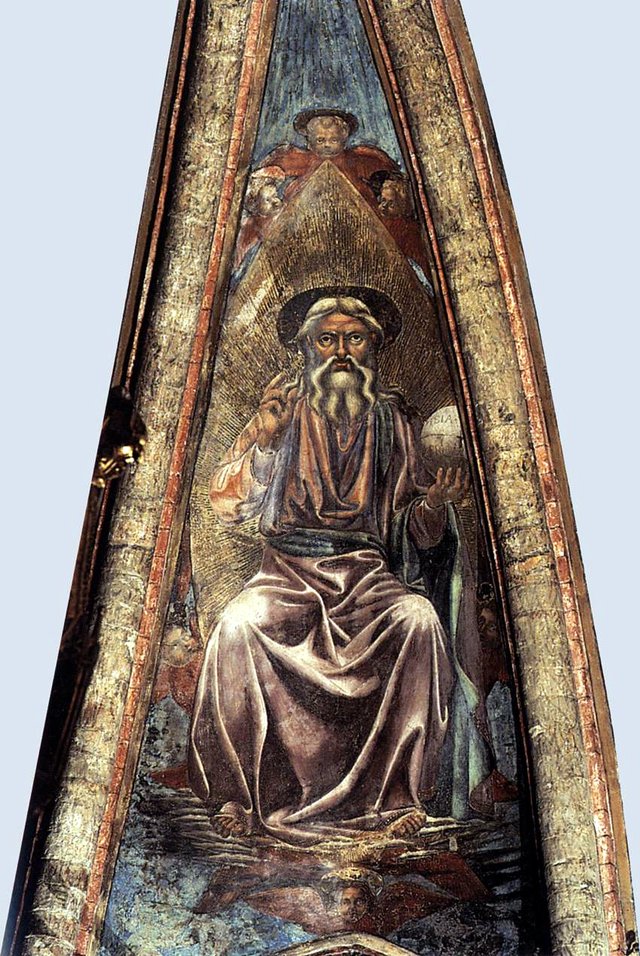 God the Father by Andrea del Castagno