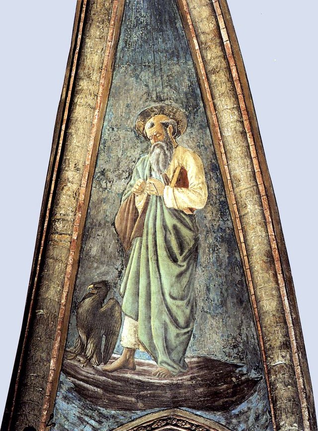 St John the Evangelist by Andrea del Castagno