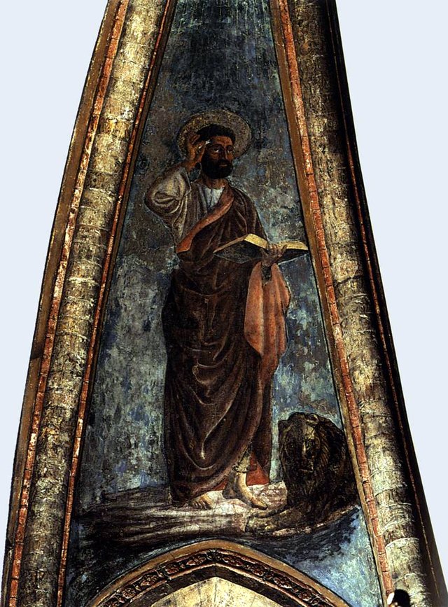 St Mark by Andrea del Castagno