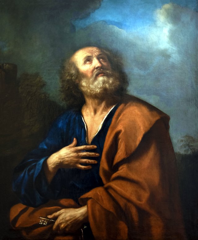 Saint Pierre apôtre by Guercino