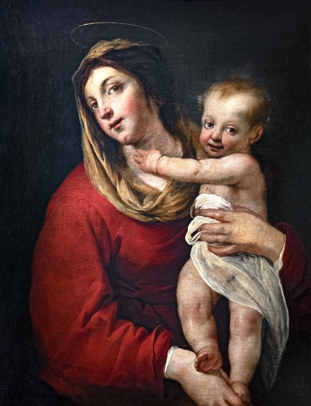 La Vierge à l'Enfant by Jacques Blanchard