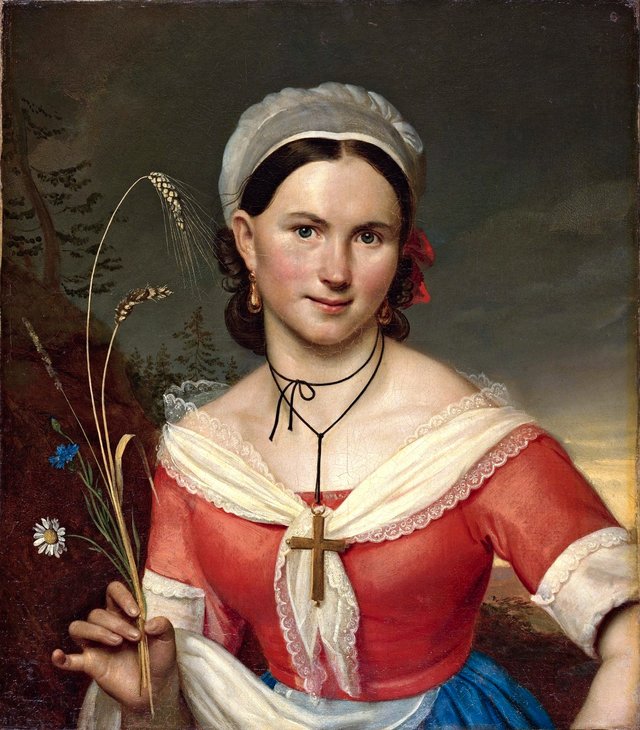 Catherine Teleshova by Orest Kiprensky
