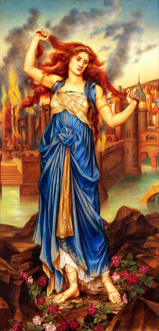 Cassandra by Evelyn De Morgan