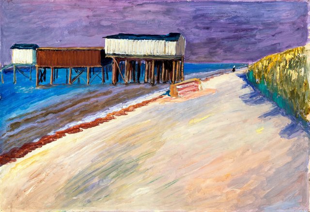 Bathhouse by Marianne von Werefkin