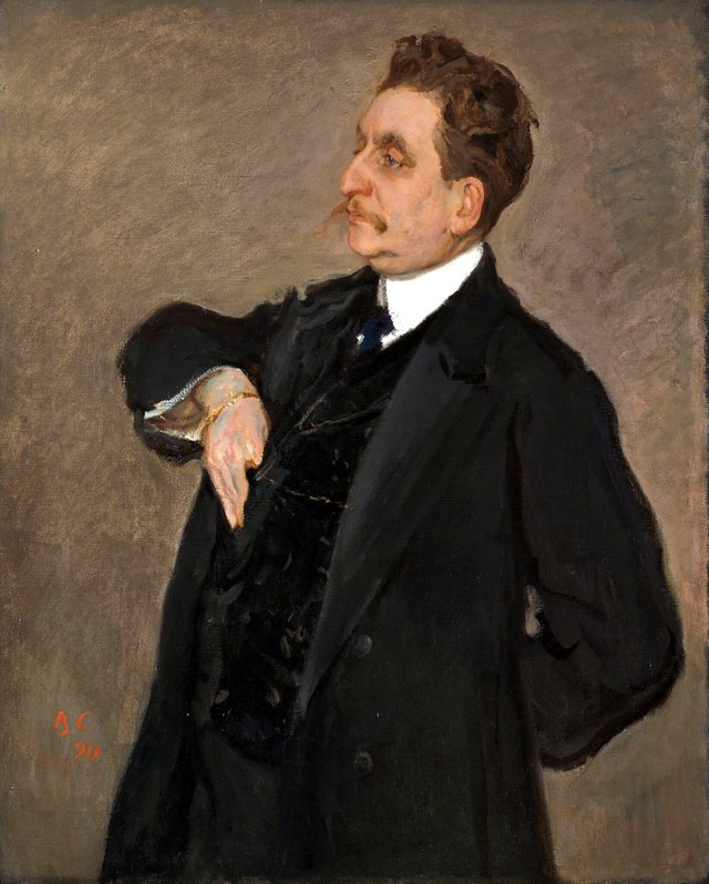 Vladimir Girshman by Valentin Serov