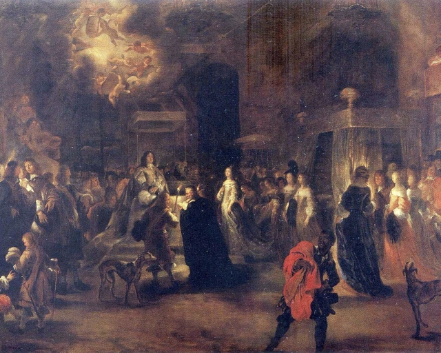 Carl X Gustav of Sweden & Hedwig Eleanor of Sweden c by Jürgen Ovens