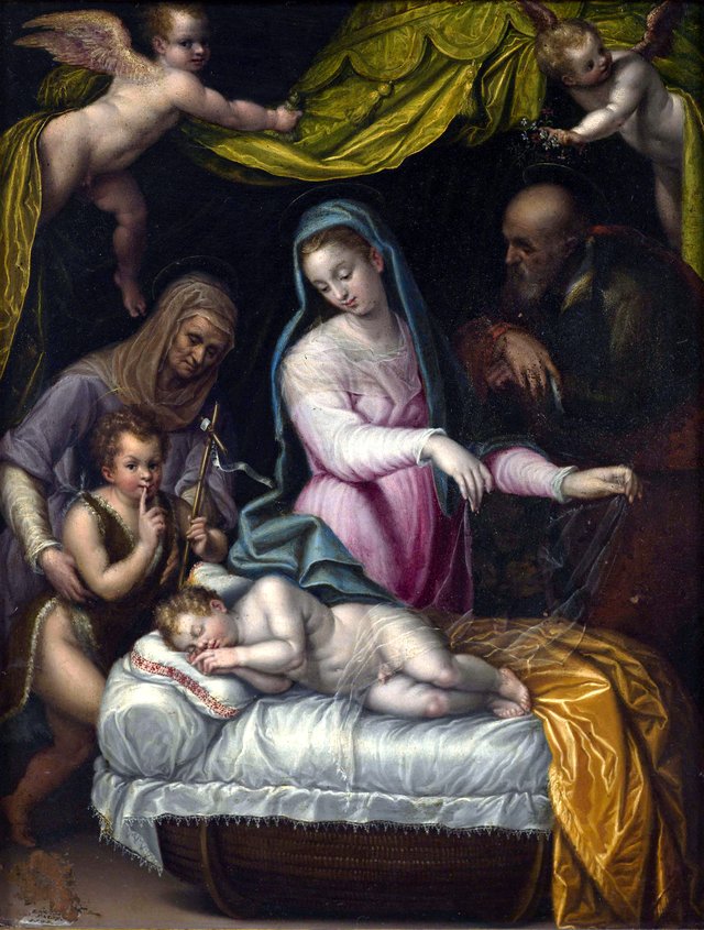 Le Sommeil de Jésus by Lavinia Fontana