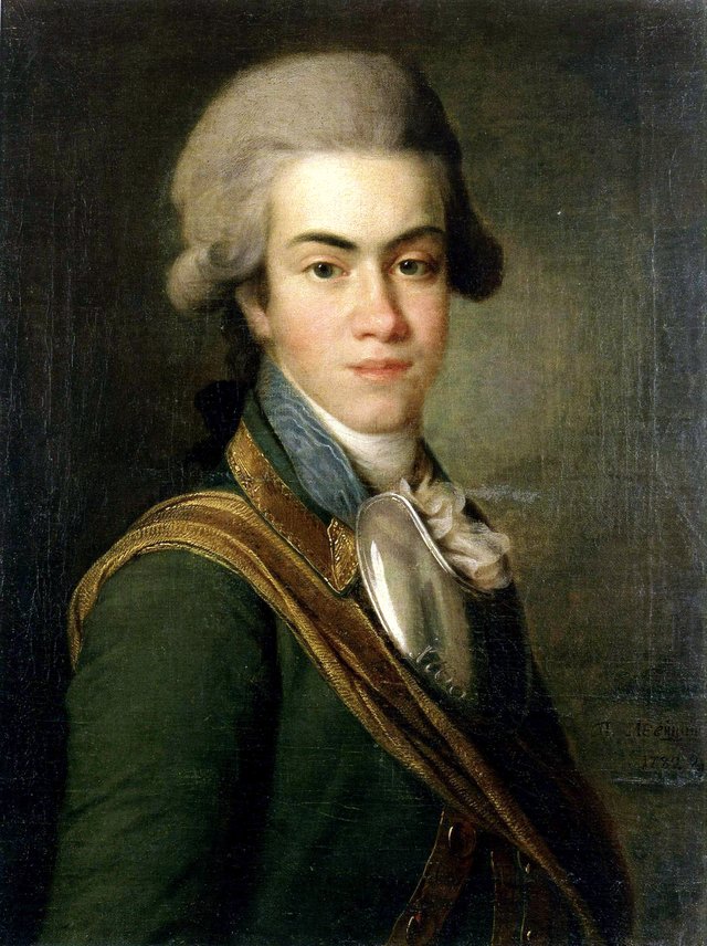 Dolgorukov Ivan Mikhailovich by Dmitry Levitzky