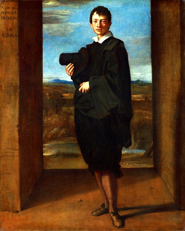Portrait of a Young Man by Domenichino
