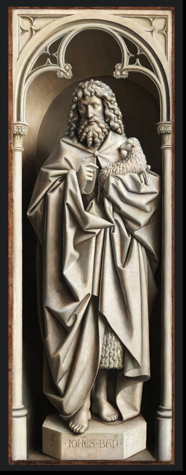 John the Baptist by Jan van Eyck