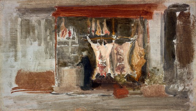The Butcher's Shop by James McNeill Whistler