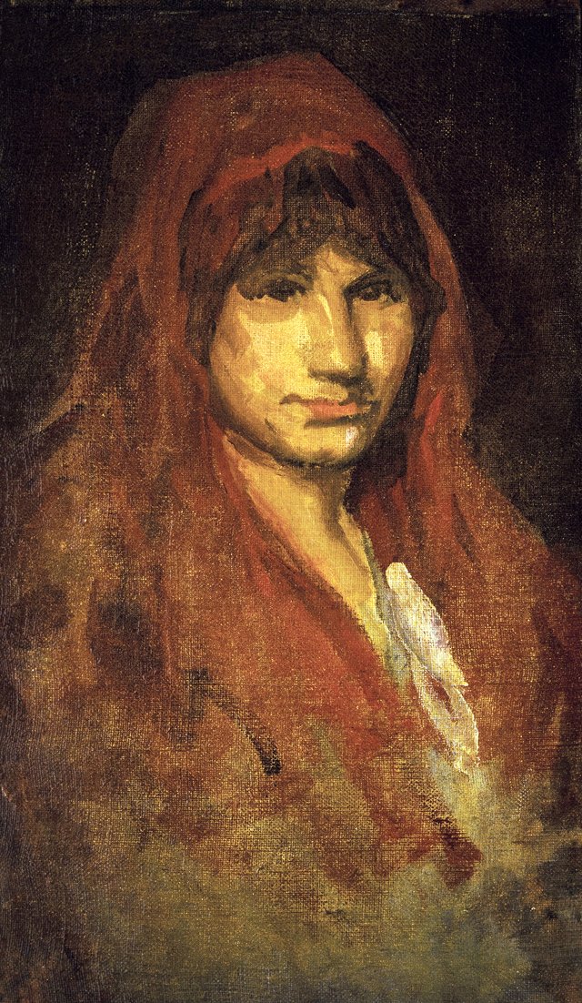 Crimson Note, Carmen by James McNeill Whistler