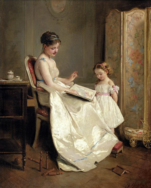 The Lesson by Charles Joshua Chaplin