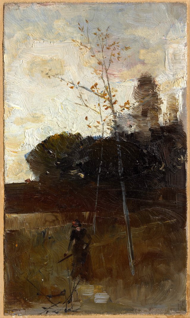 The path from the woods by Charles Conder