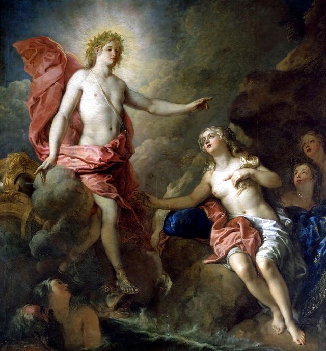 Apollo and Thetis by Charles de La Fosse