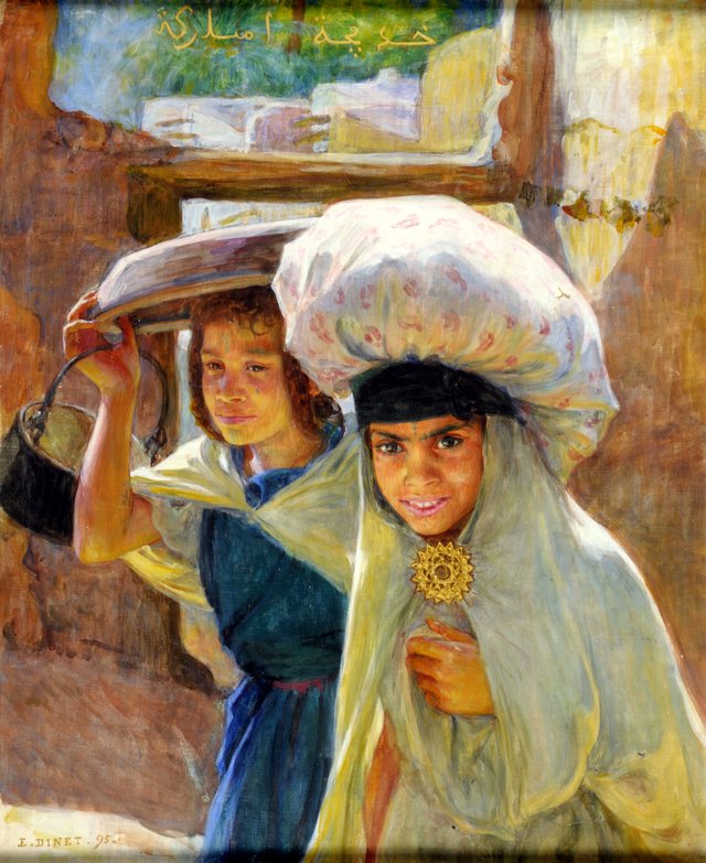 Laveuses by Nasreddine Dinet