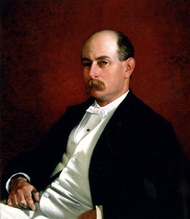 Porträt des Charles Francis Adams, jr. by Francis Davis Millet