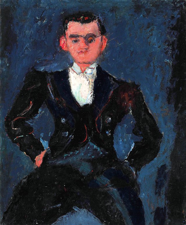 Le garçon d'étage by Chaïm Soutine