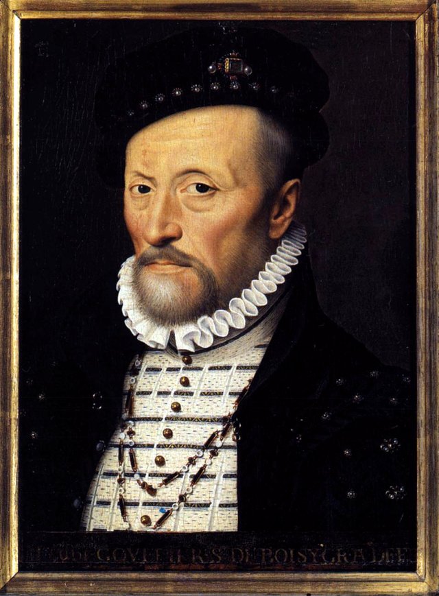 Portrait of Claude Gouffier by François Clouet