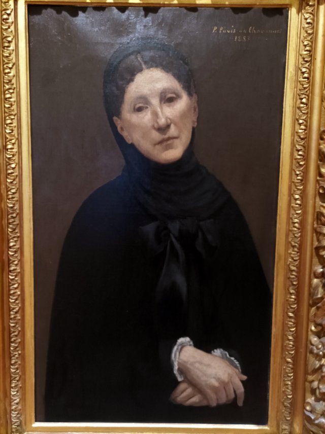 Portrait de Mme Puvis de Chavannes, née Princesse Cantacuzène by Pierre Puvis de Chavannes