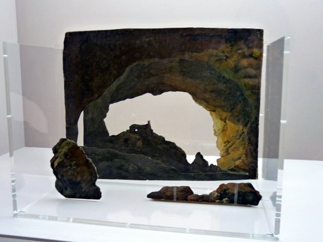 A peek into Peak Cavern by Philip James de Loutherbourg