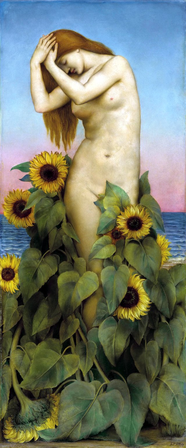 Clytie by Evelyn De Morgan