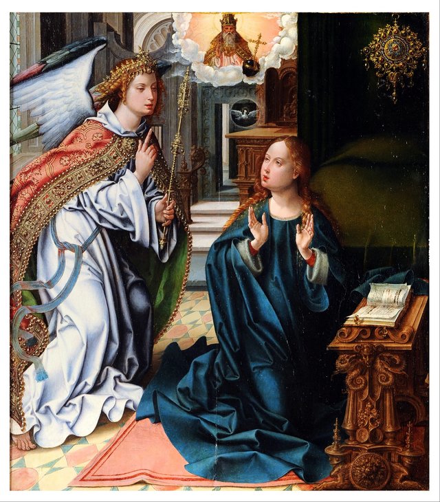 Die Verkündigung des Herrn by Pieter Coecke van Aelst