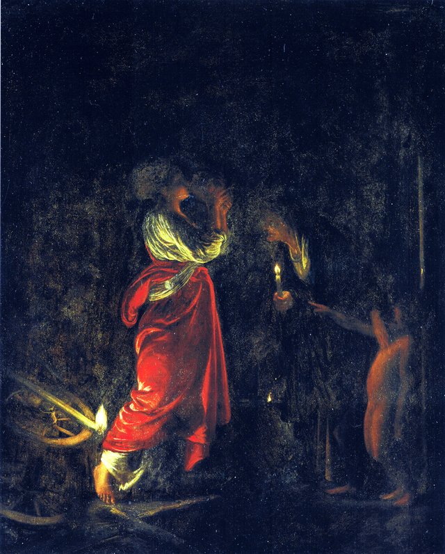 The Mocking of Ceres by Adam Elsheimer