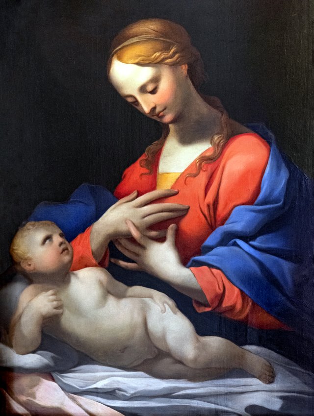 Virgin and Child by François Lemoyne