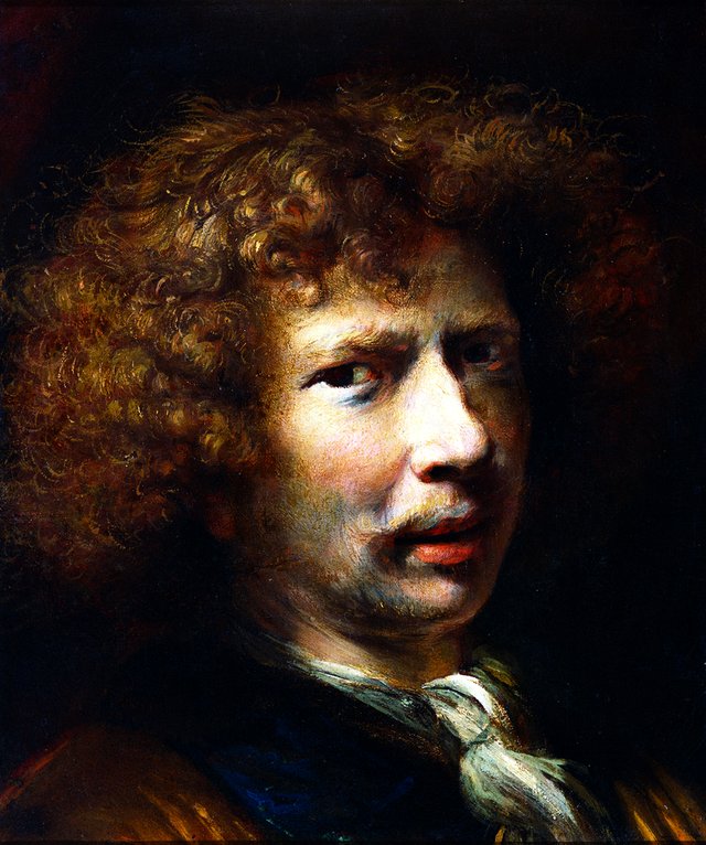 Self-portrait Study by Cornelis Bisschop