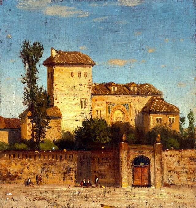 Mosque by Samuel Colman