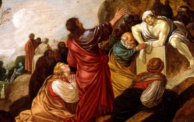 The Raising of Lazarus by Jacob Pynas
