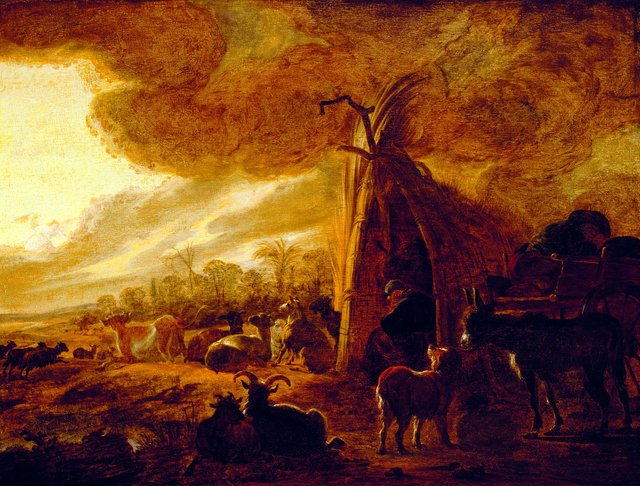 The Annunciation to the Shepherds by Cornelis Saftleven