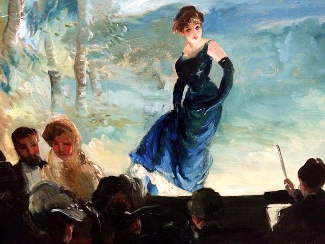 Concert Stage by Everett Shinn