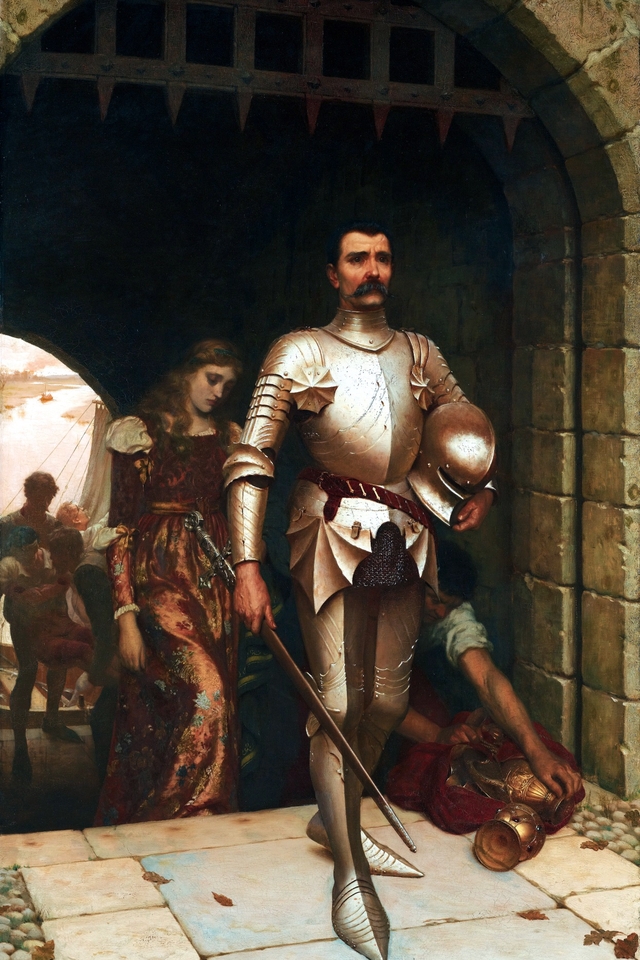 Conquest by Edmund Blair Leighton