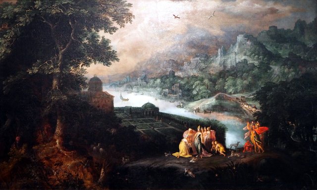 The Finding of Moses by Gillis van Coninxloo