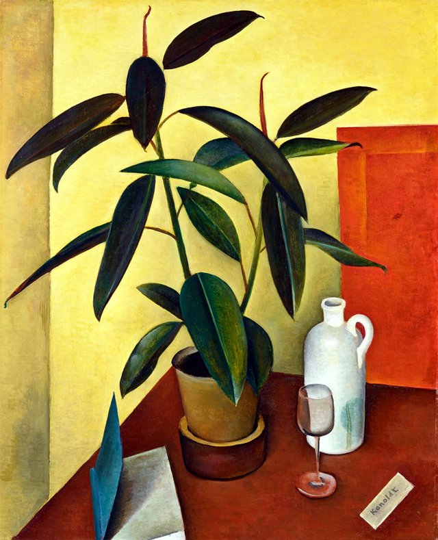 Still-life I by Alexander Kanoldt