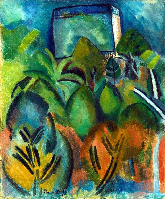 Le Jardin à Munich by Raoul Dufy