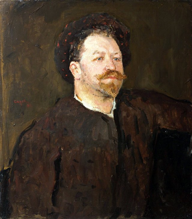 Francesco Tamagno by Valentin Serov