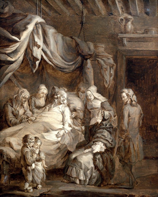 La famille dans la détresse by Constance Mayer
