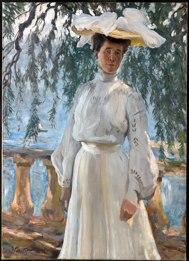 Lyubov Gritsenko-Bakst by Léon Bakst
