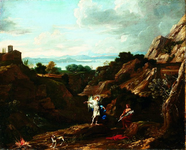 Tobias and the Angel with the Fish by François Perrier