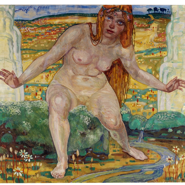 Die Quelle by Max Pechstein