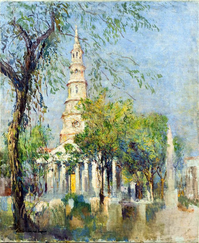 Saint Philip's Church, Charleston by Colin Campbell Cooper