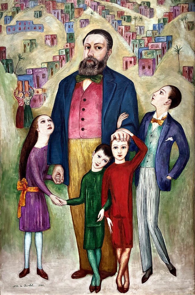 Nils Dardel. The Father ( by Nils von Dardel