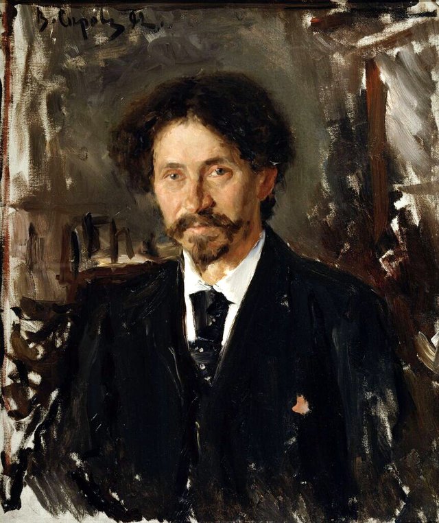 Ilya Repin by Valentin Serov